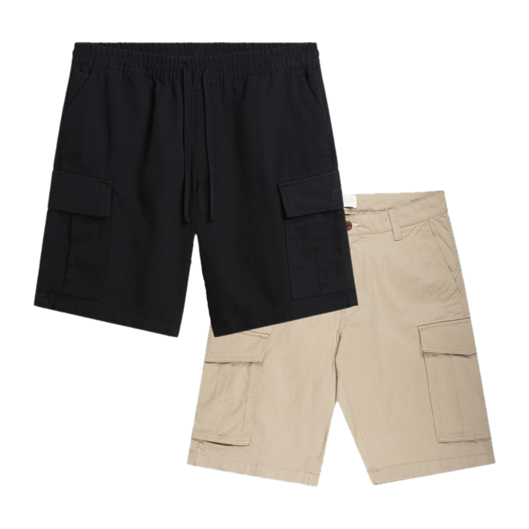 Mix 10kg shorts cargo vintage – parfait pour une sélection estivale utilitaire et tendance