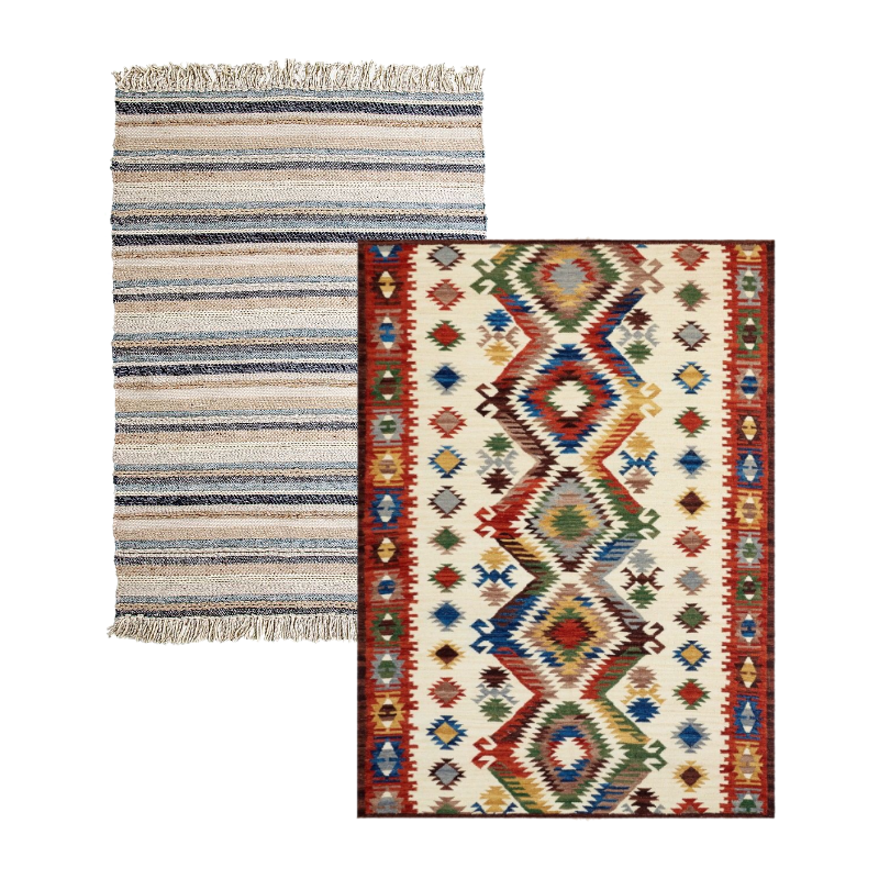Mix 5 kg tapis style poncho - United Vintage United Vintage