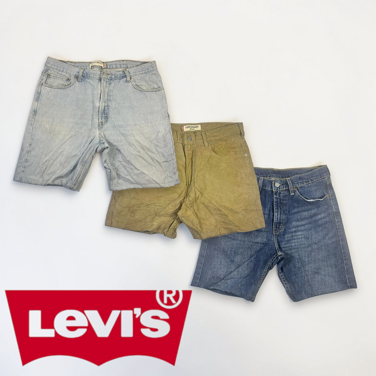Levi Shorts Men's Bundle of 10 (Grade A)