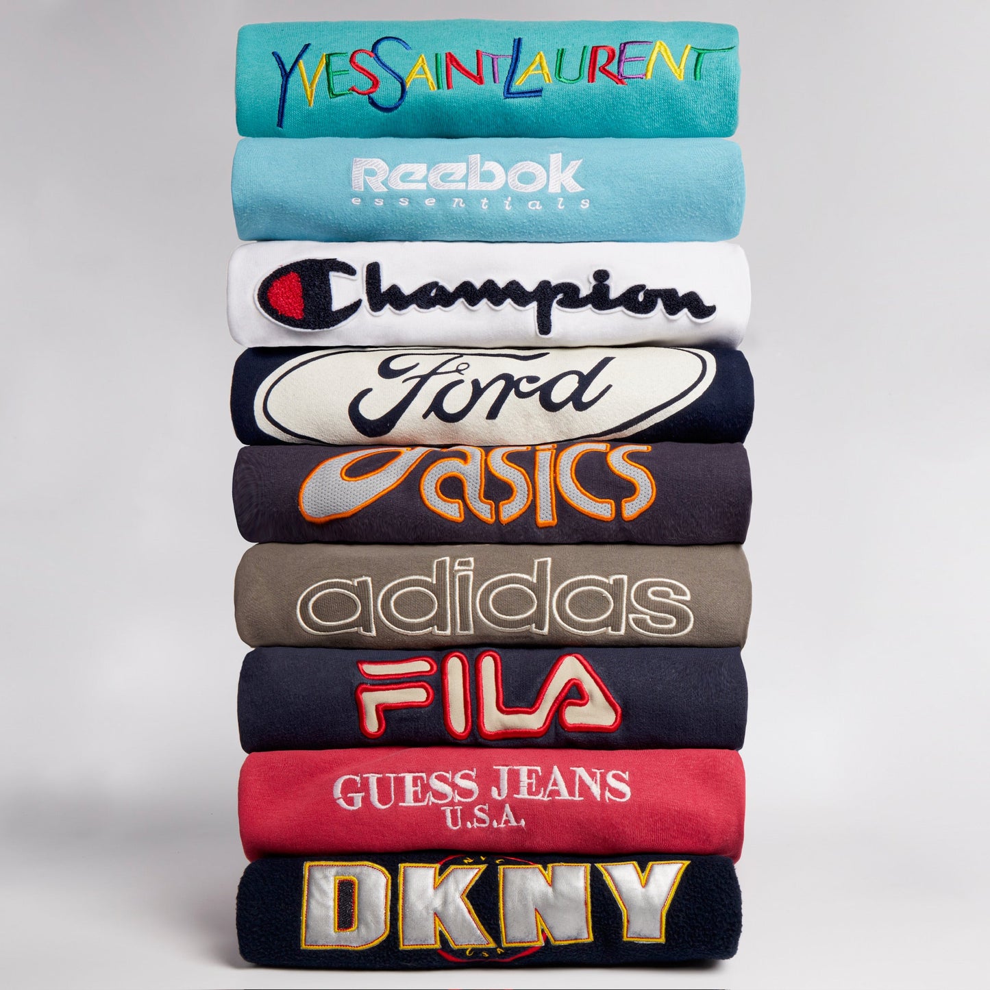 Collection de sweats vintage brodés de grandes marques – style rétro – United Vintage