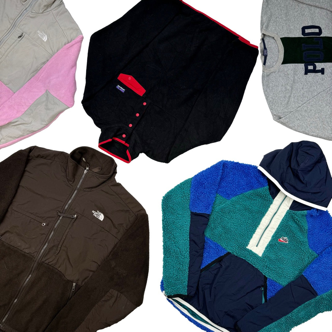 Mix 10 kg Polaire The North Face / Branded - United Vintage United Vintage 