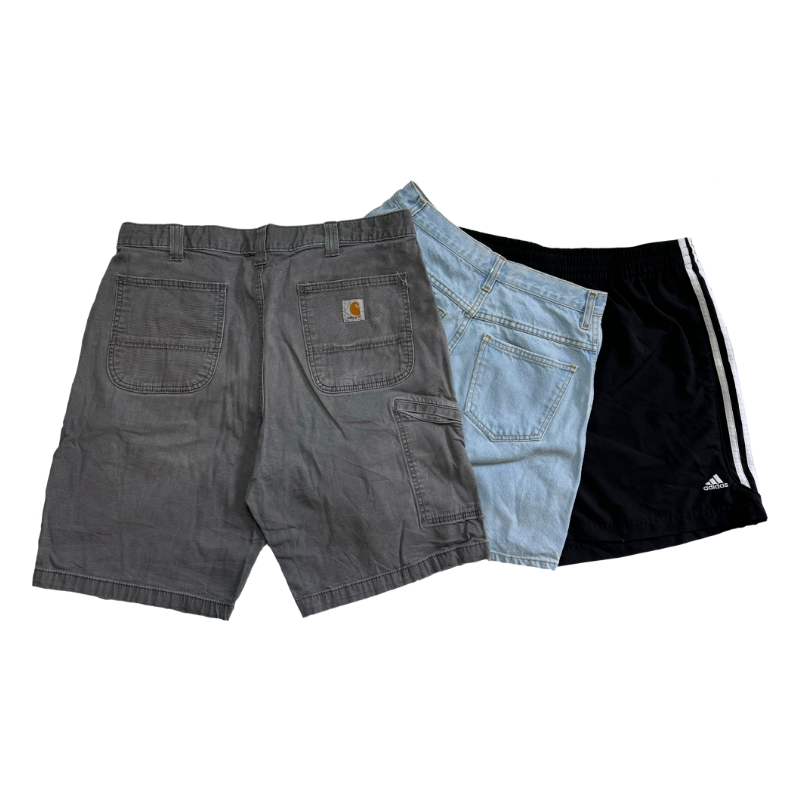Lot de shorts été vintage 2025 – marques Carhartt, Adidas, Levi’s