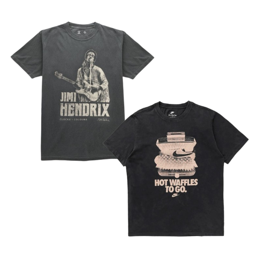 T-shirts noirs imprimés vintage en lot – United Vintage