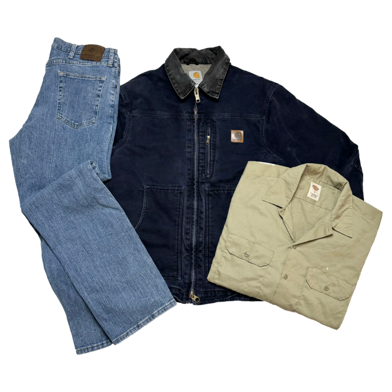 Lot de vêtements workwear vintage mix 10 kg – United Vintage