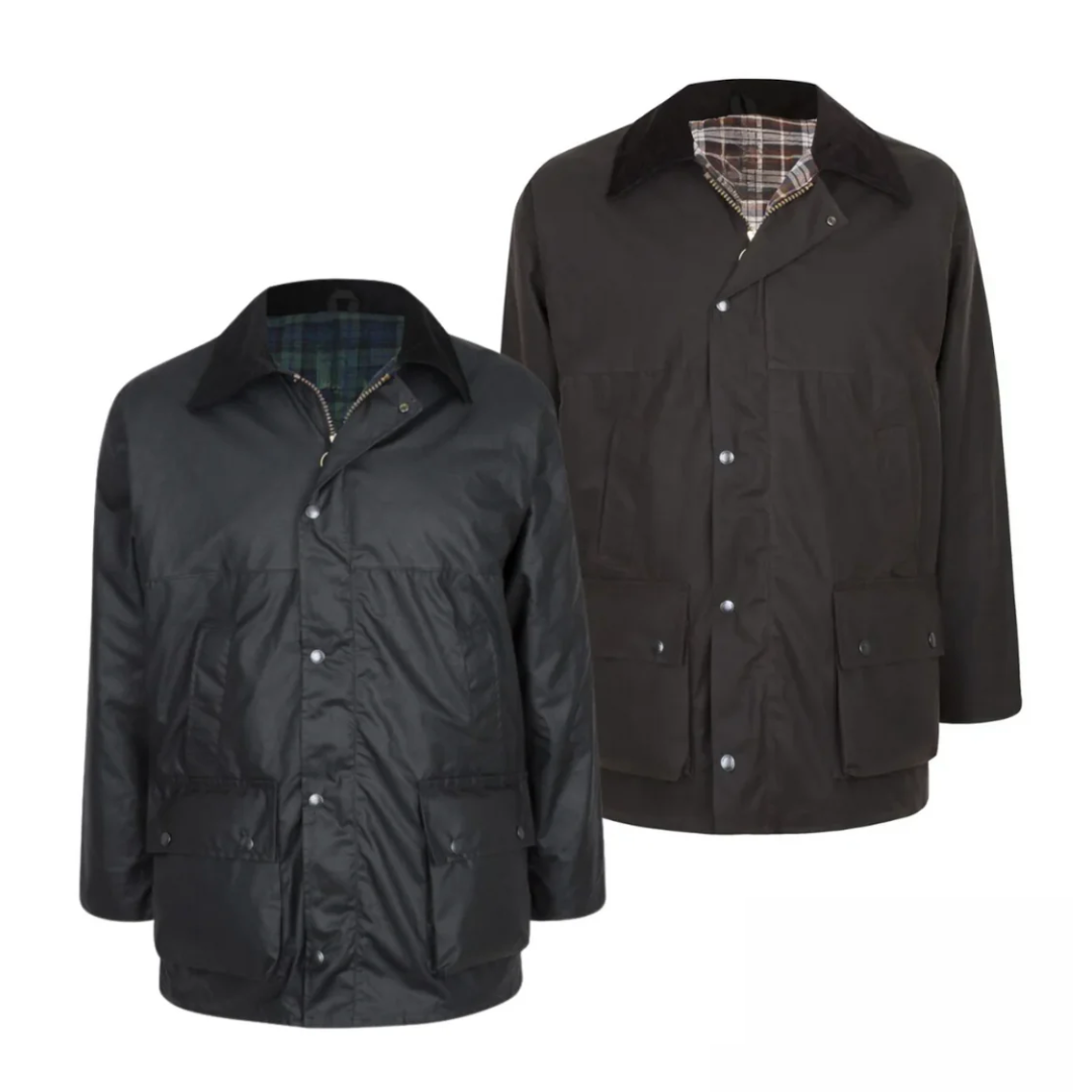 Précommande 20x Pièces Wax Jacket vintage unisexe
