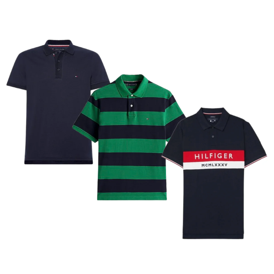 Précommande 50x Pièces Polos Tommy Hilfiger vintage