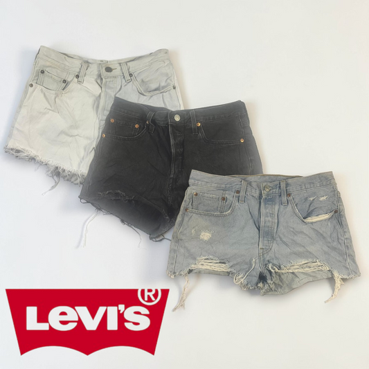 Womens Levi Shorts (Grade A) - Bundle of 10
