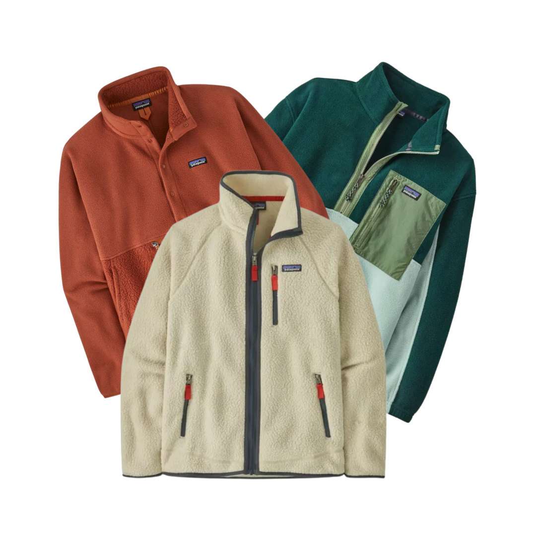 10x Patagonia Fleeces