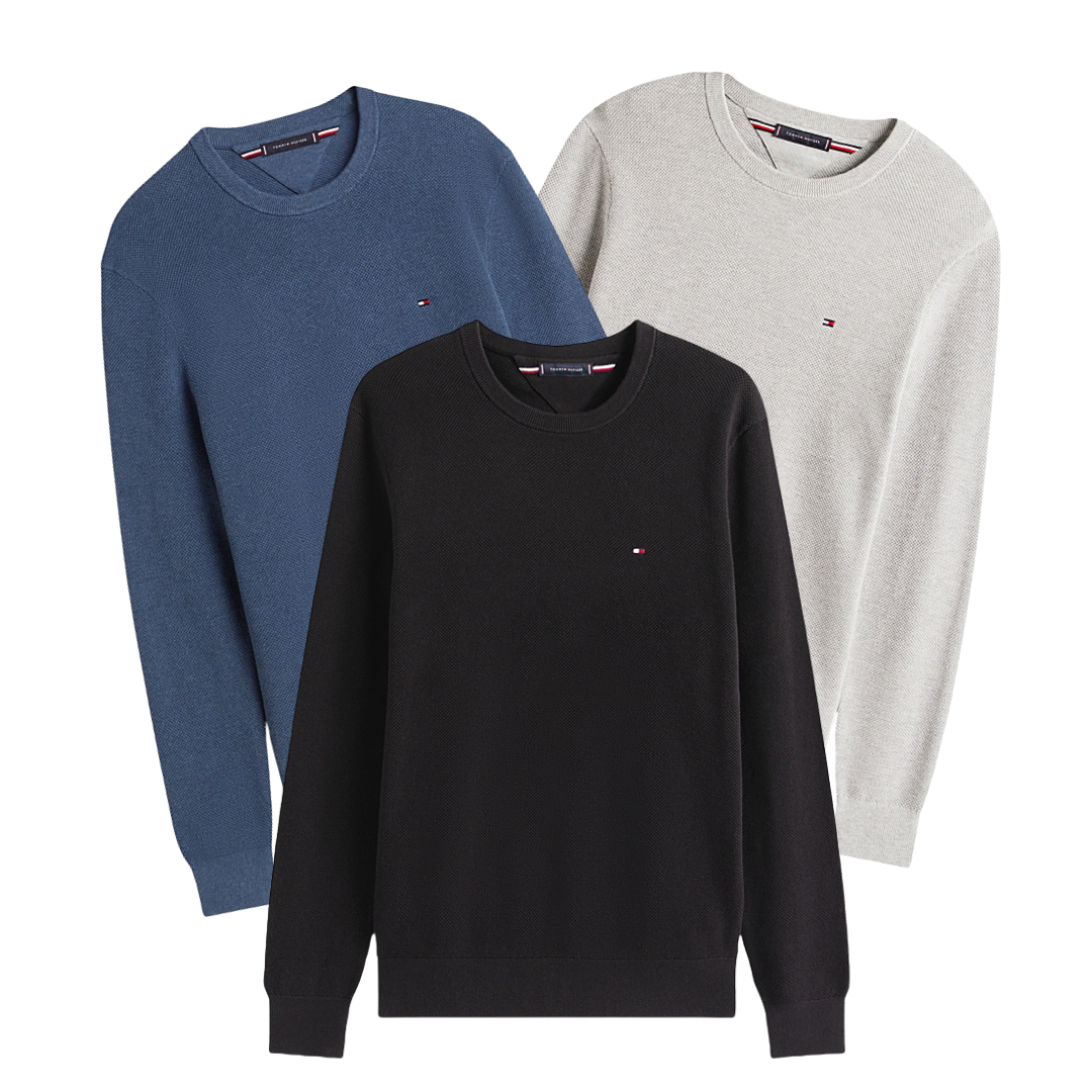 JUNE DROP 50x Pièces Pull Tommy Hilfiger Homme