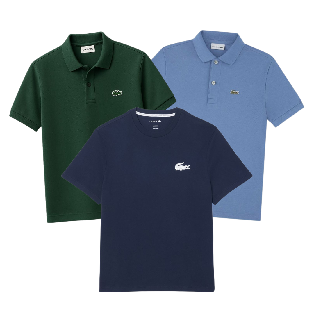 SUMMER DROP 25x Pièces Lacoste Polo & Tee-shirt Premium (48H DISPATCH)
